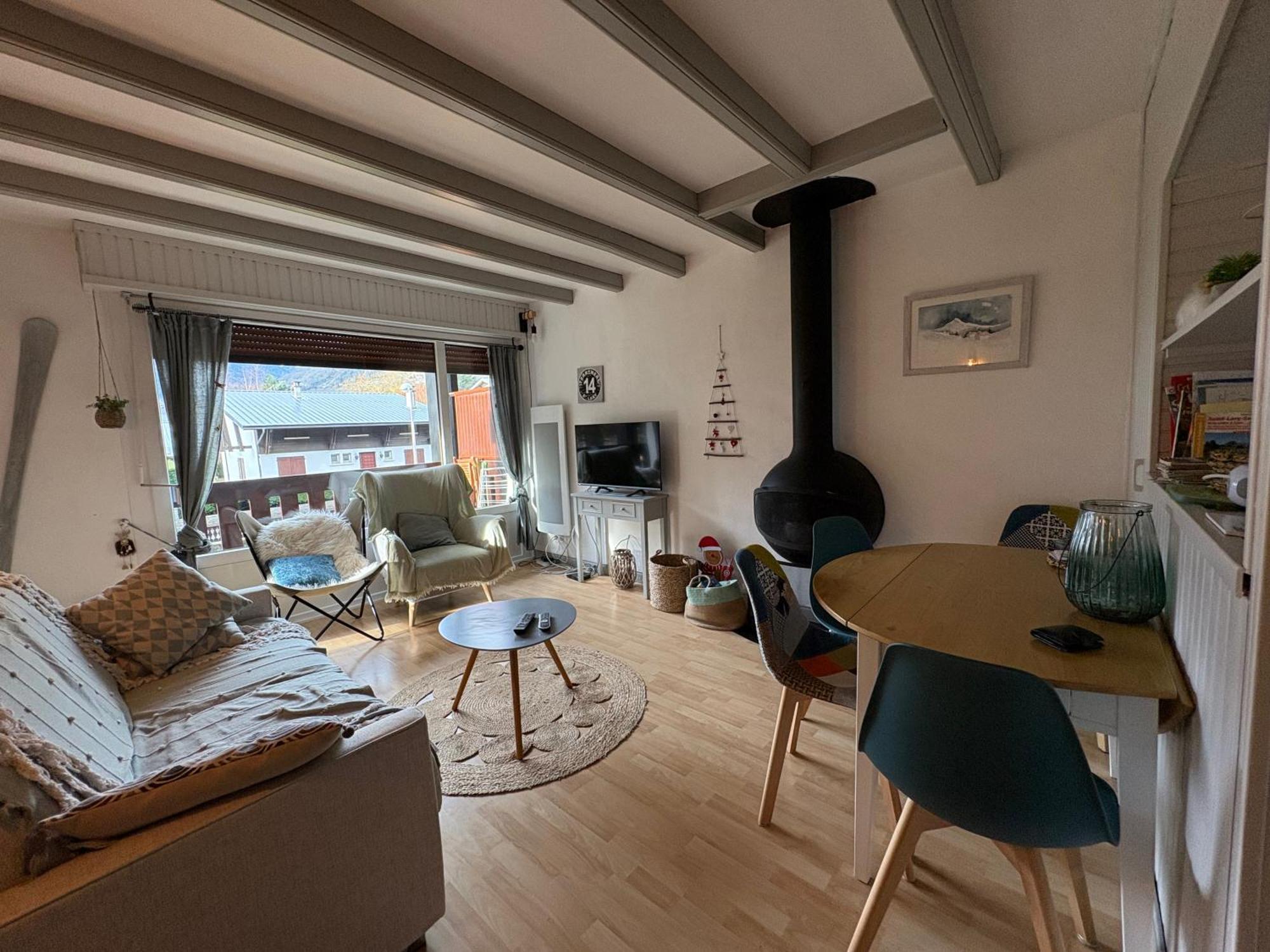 T2 Centre Village - Proximite Telecabine - Vue Montagne Plein Sud - Terrasse Couverte - Balcon - Chambre 1 Lit Double En 160 - Salon 1 Canape Convertible En 140 - Cuisine Separee Saint-Lary-Soulan Εξωτερικό φωτογραφία